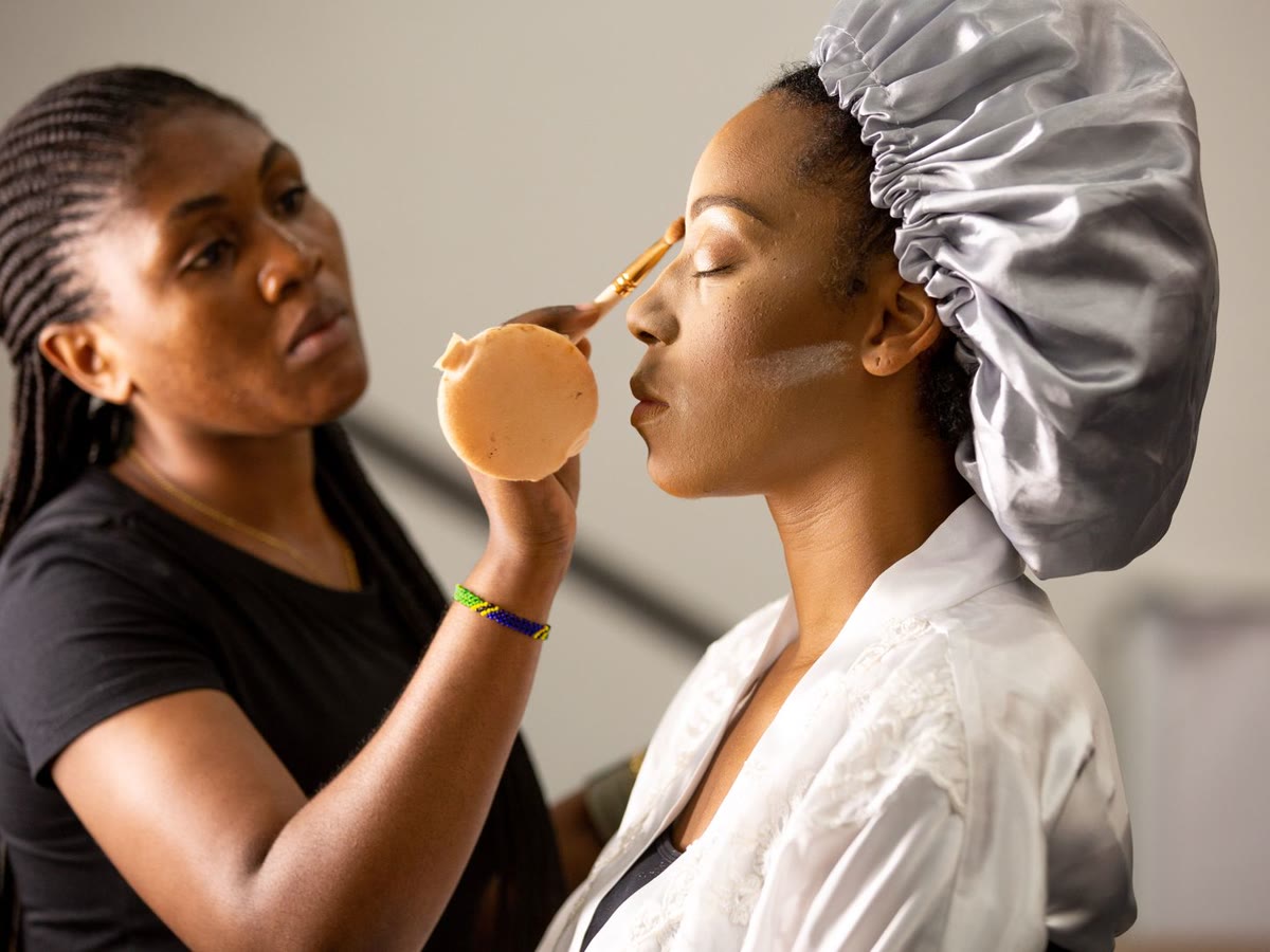 Soft glam makeup appointment